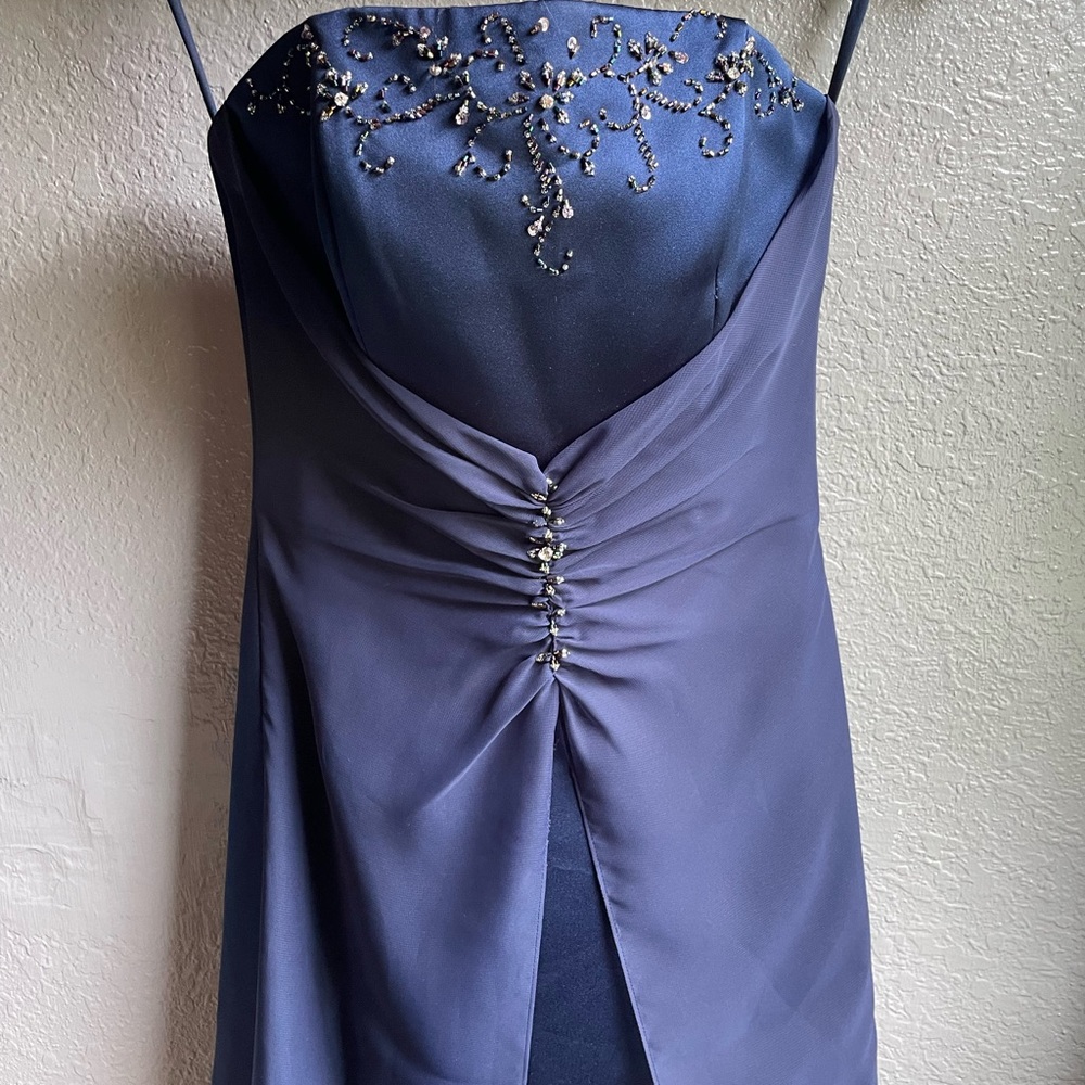 Beautiful navy formal dress